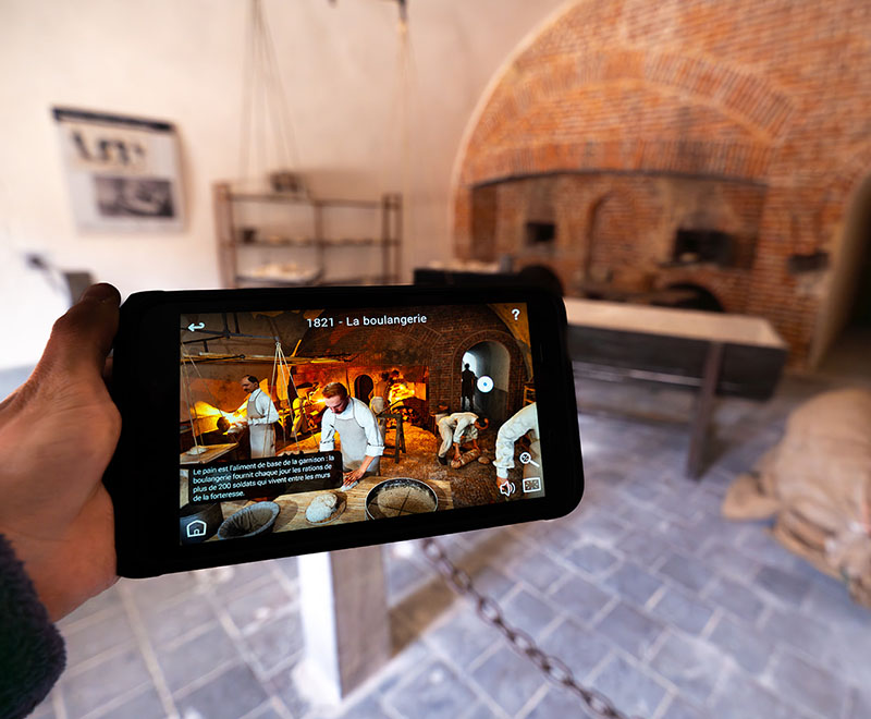 Visite en réalité augmentée de la Citadelle de Dinant